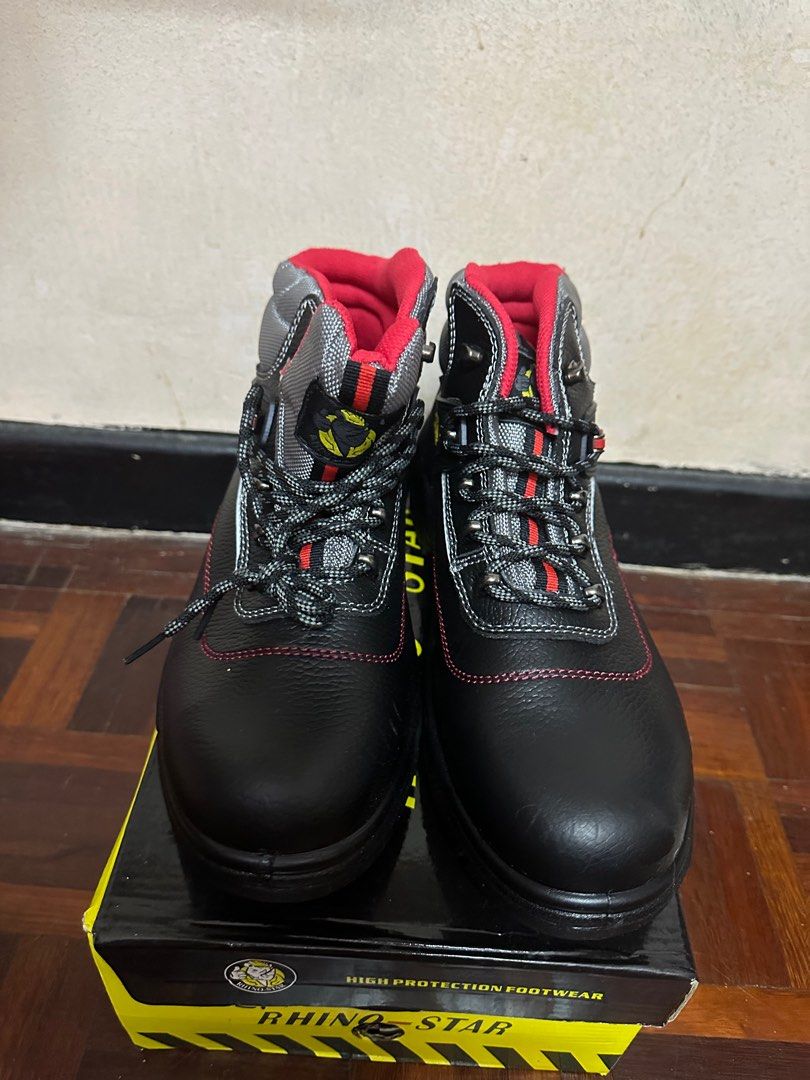Rhino Safety Boots, Men's Fashion, Footwear, Boots on Carousell