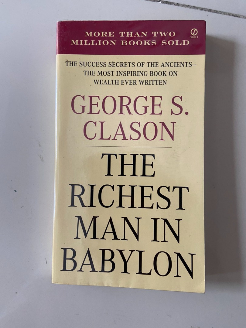 RICHEST MAN IN BABYLON S. CLASON, Hobbies & Toys, Books