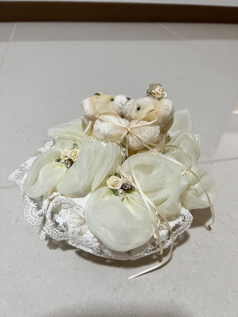 Ring pillows and shop flower girl baskets