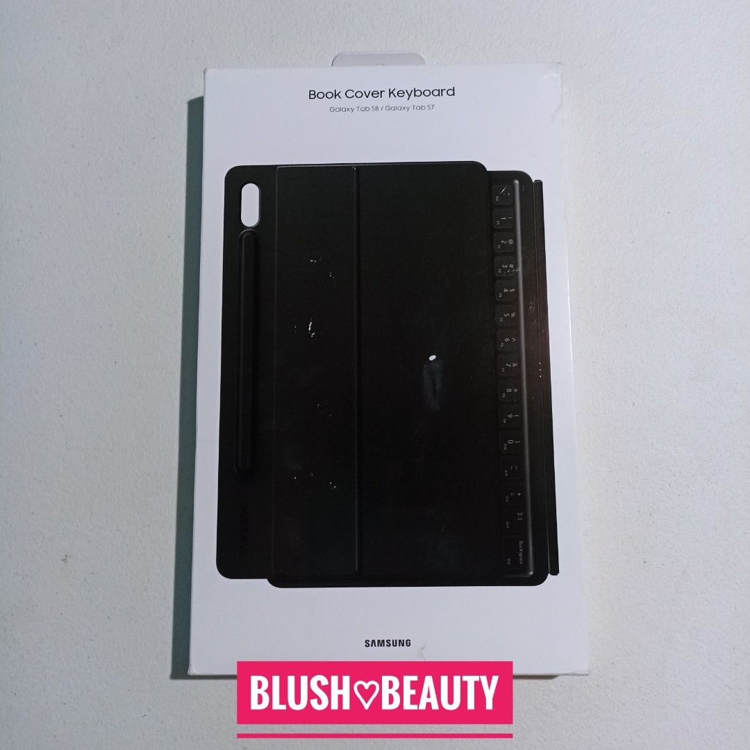 Samsung Galaxy Tab S8 / S7 Book Cover Keyboard with Trackpad, Mobile