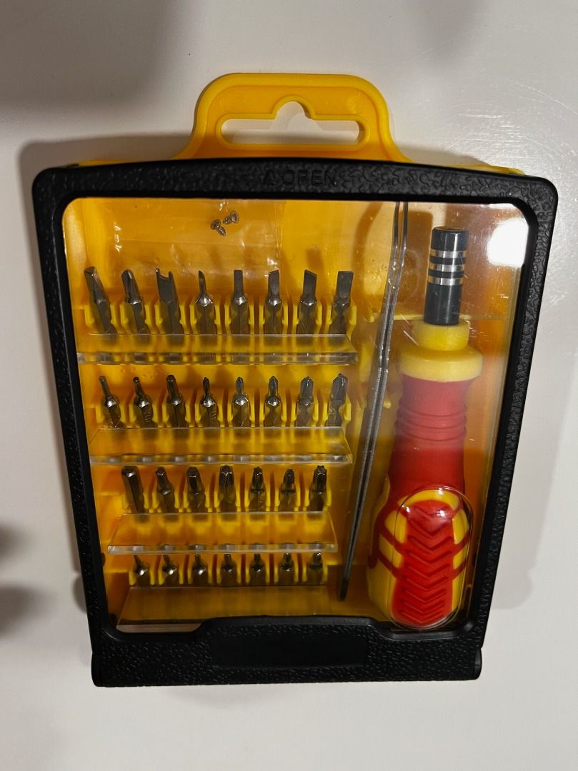 Screw Driver Tool Organizer Box Professional Set Phone Laptop Tablet