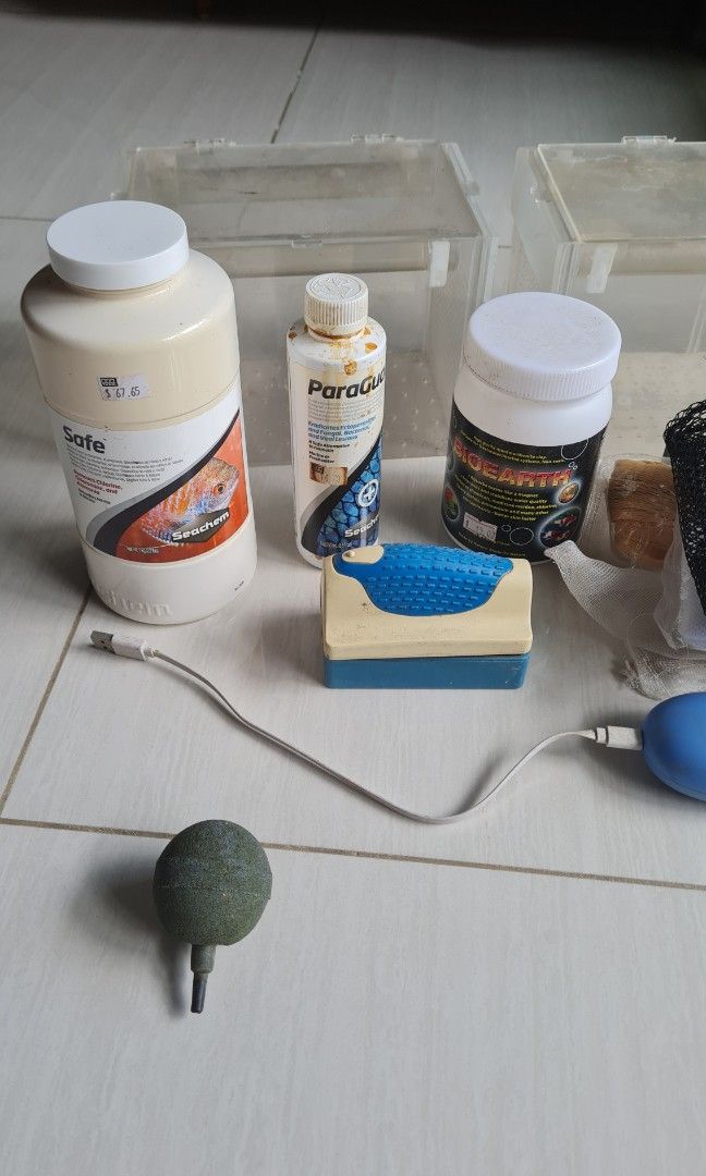 Seachem safe , Aquarium box etc, Pet Supplies, Homes & Other Pet