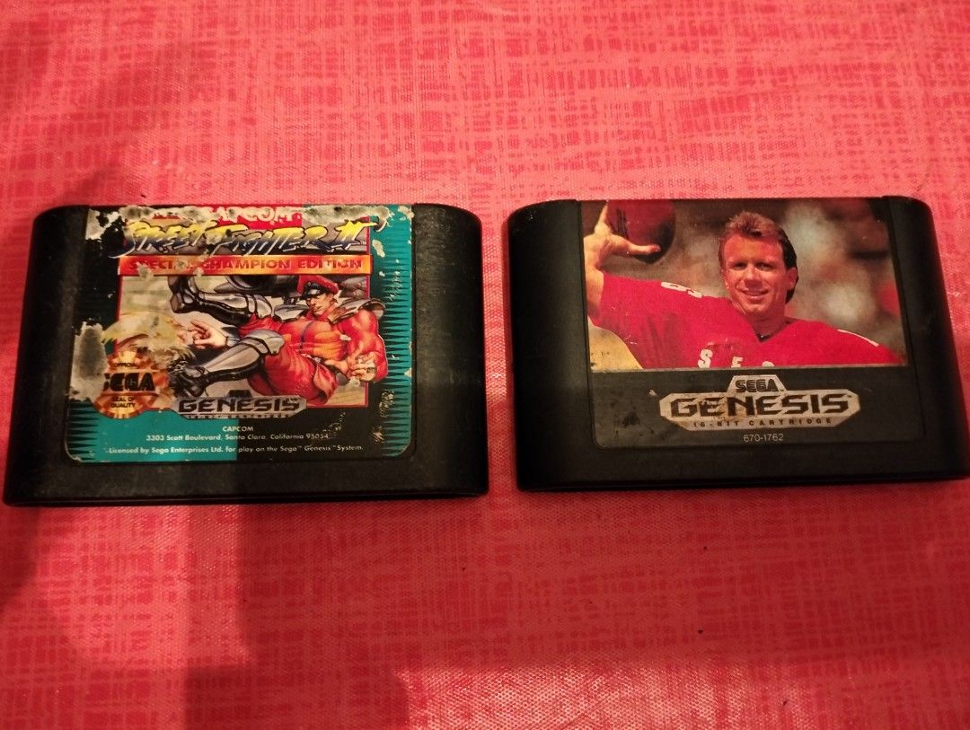Sega genesis cartridge original, Video Gaming, Video Games, Others on ...