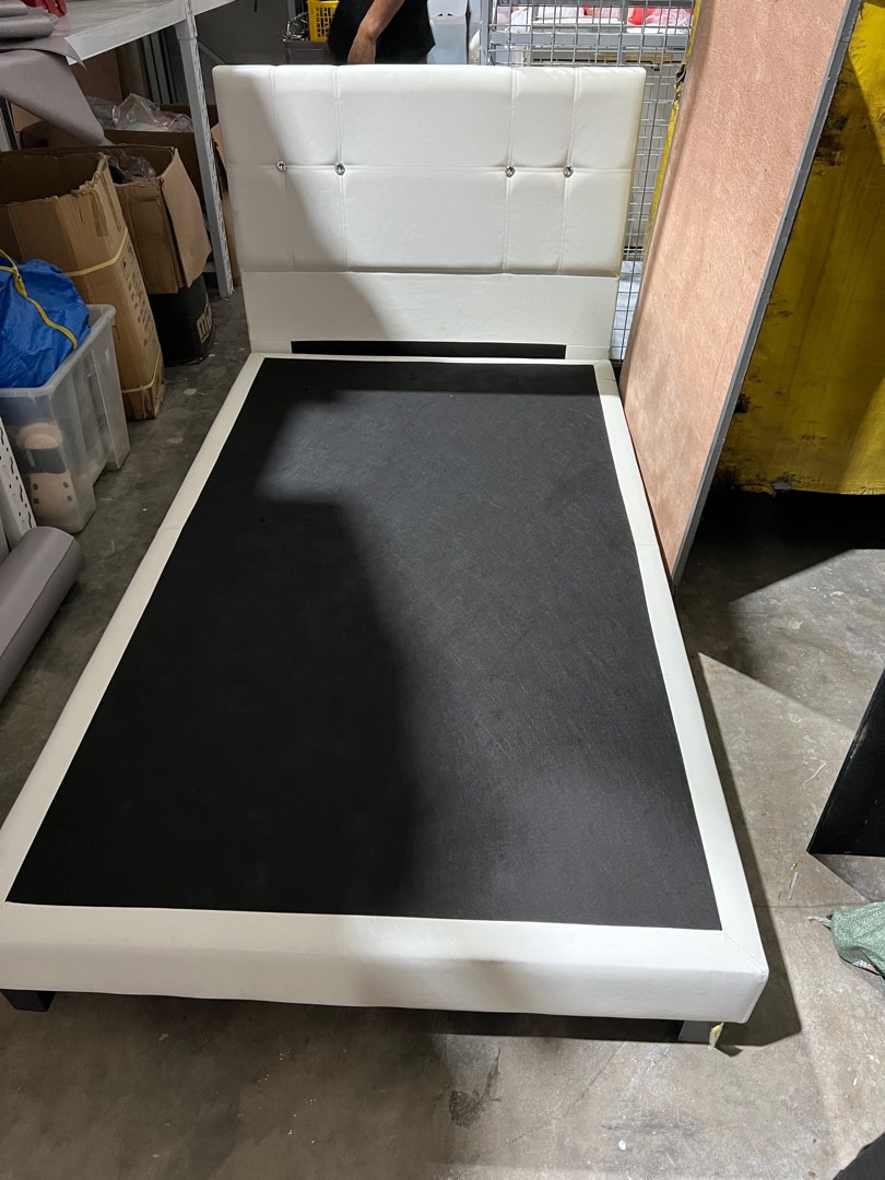 Singles size bed frame, Furniture & Home Living, Furniture, Bed Frames