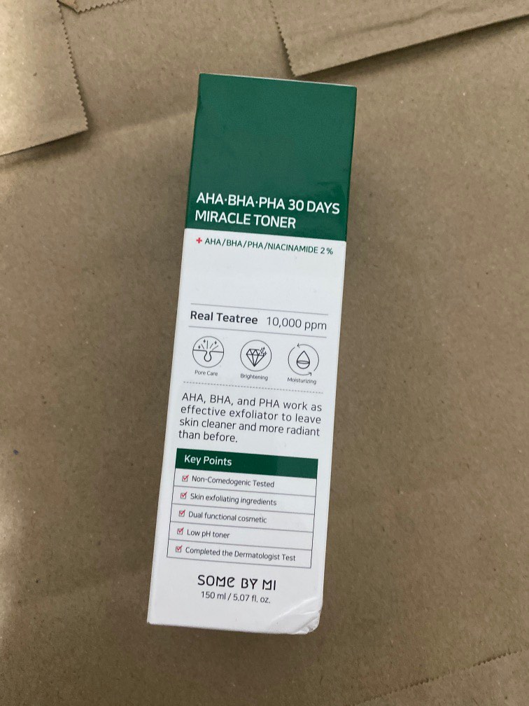 Some By Mi AHA BHA PHA Toner 150ml, Beauty & Personal Care, Face, Face ...