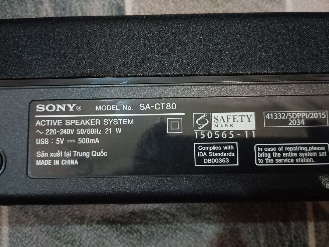 Sony soundbar 2015 discount