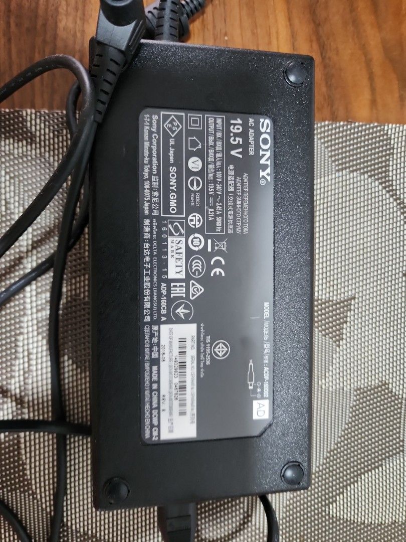 Sony TV power adapter, Computers & Tech, Parts & Accessories, Cables
