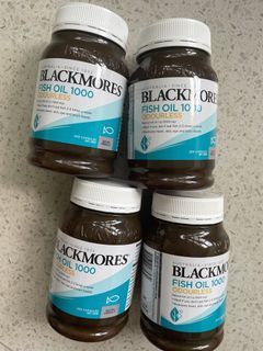 Special OFFER Ready StOCK!🇦🇺 2 FOR $38 Blackmores Fish Oil Odourless 1000