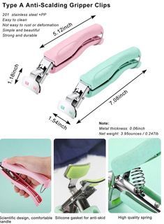 Stainless Steel Anti-Scalding Clamp Holder Tongs