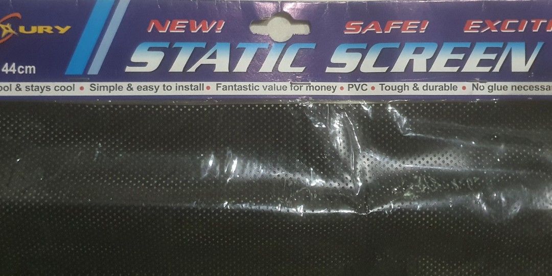Static screen (Category: Sun Shades & Shields) located in Singapore. Submitted by stardust01 (Listing ID 1229997857, Image 2). Description: Brand new static screen 36x44cm. Clearing away stuff..