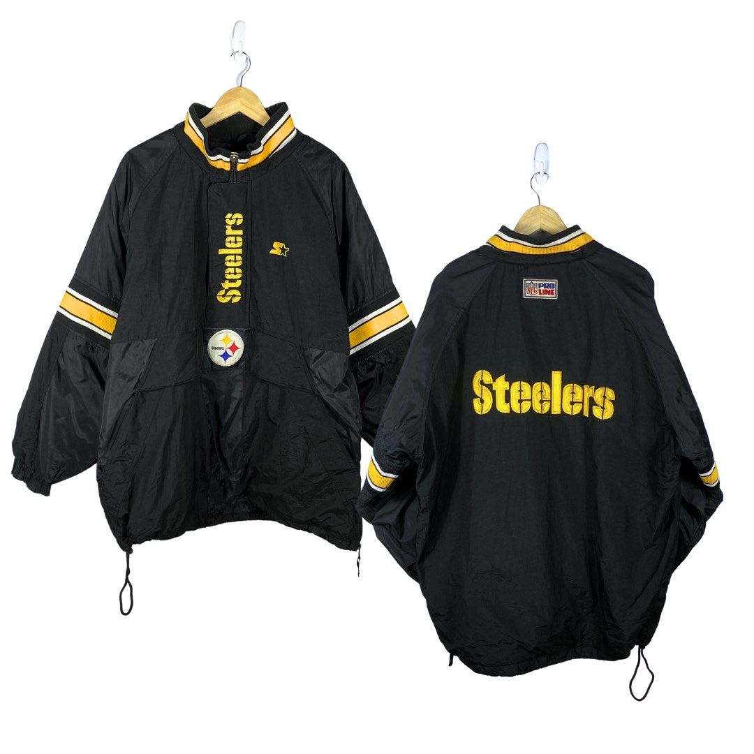 Steelers starter best sale pullover jacket