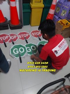 STOP N GO sign