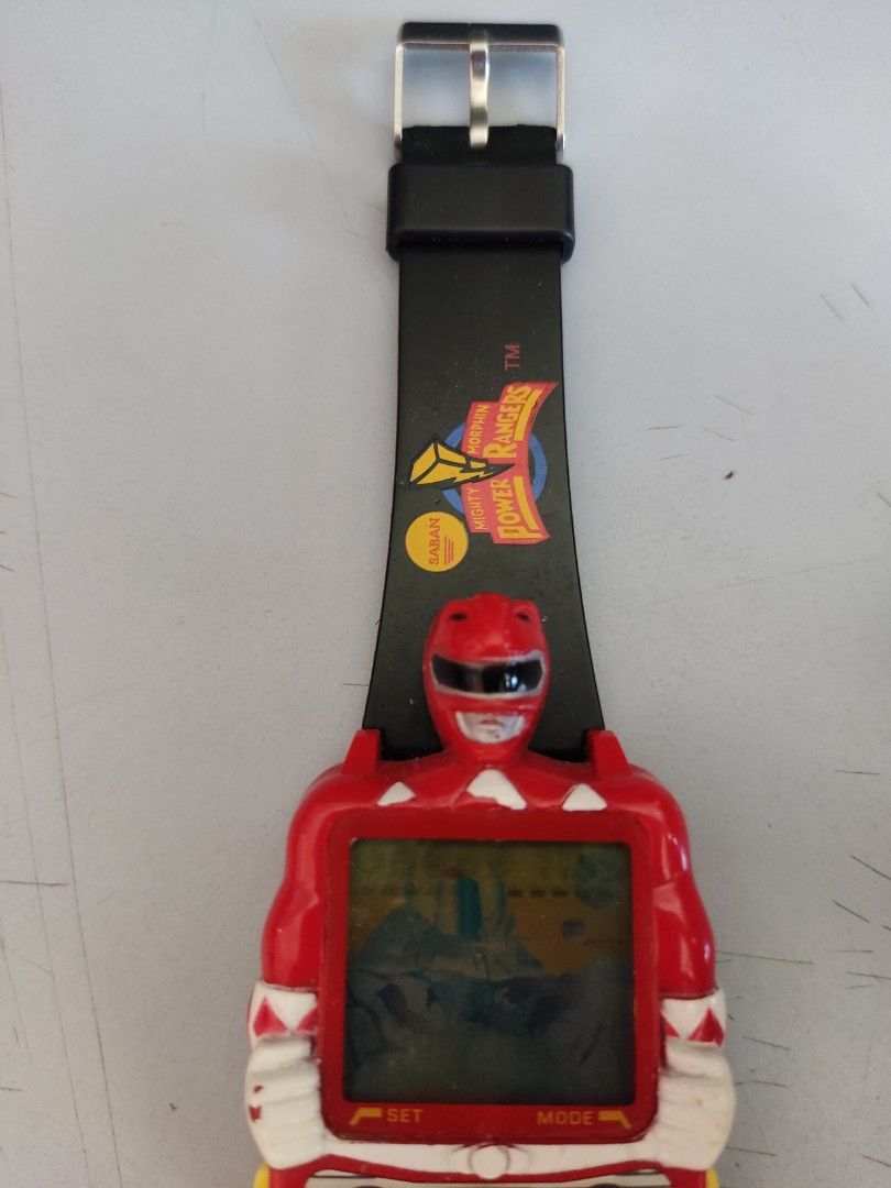 Power Rangers Original Watch super rare mighty morphin power rangers nelsonic saban 1994, Men's ...