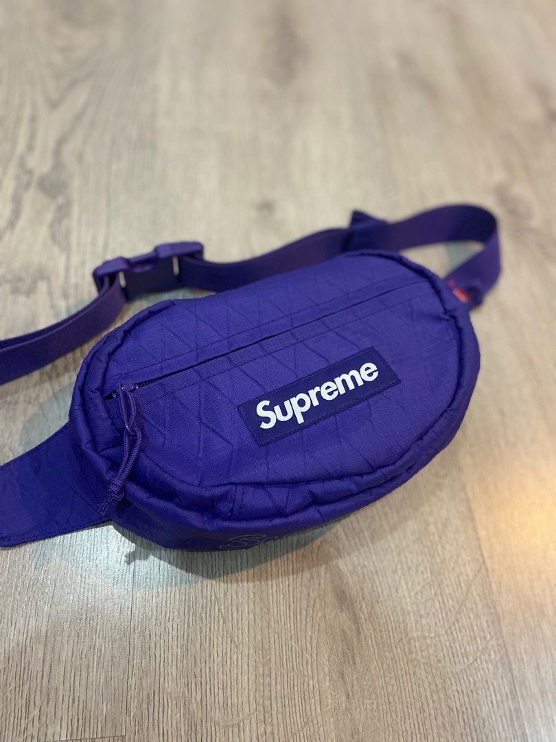 Supreme waist bag discount purple