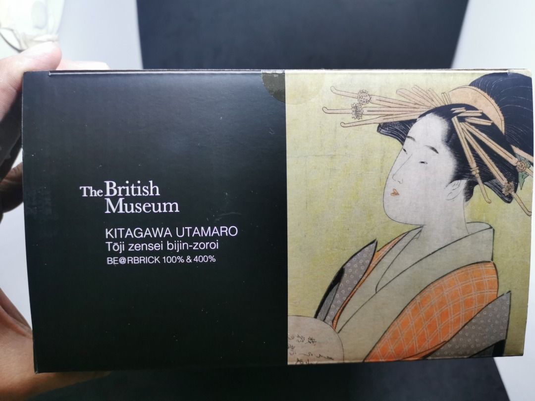 The British Museum KITAGAWA UTAMARO Tji zensei bijin-zoroi ベア ...