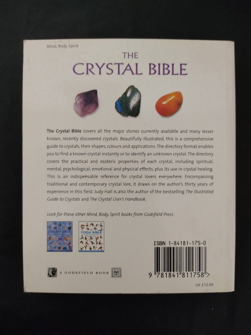 The Crystal Bible; A Definitive Guide to Crystals, Hobbies & Toys