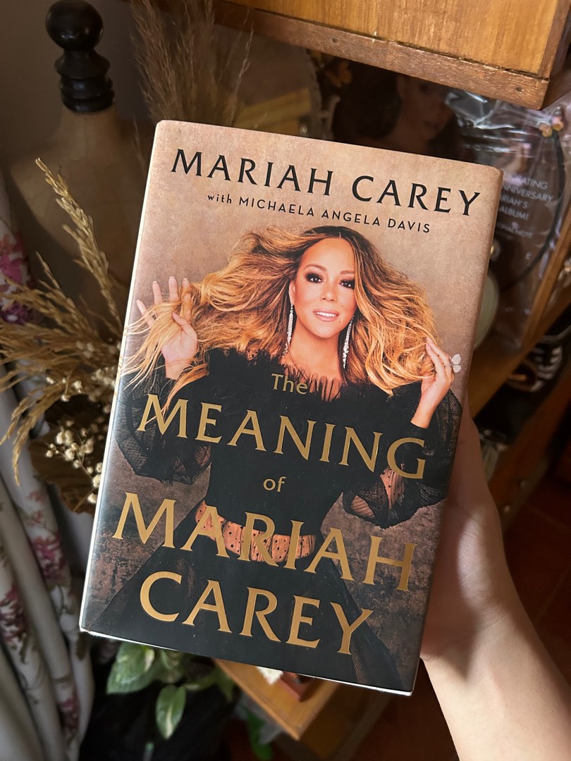 The Meaning Of Mariah Carey Autobiography Hardcover Hobbies Toys 