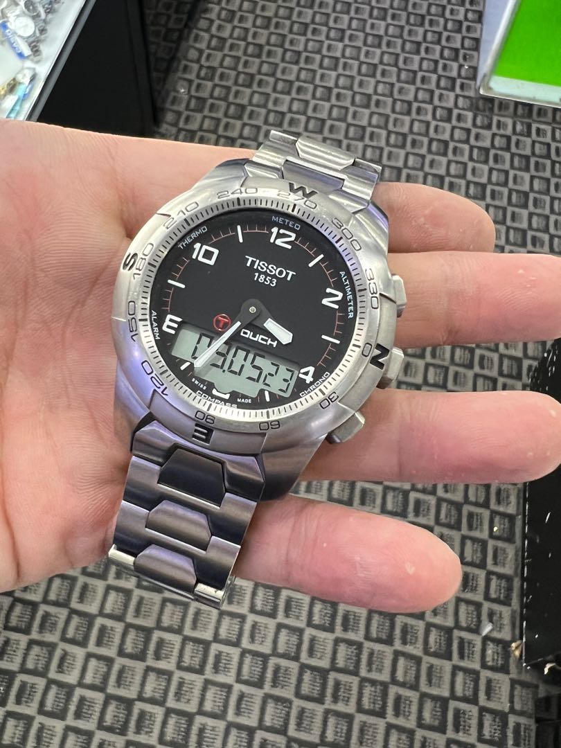 TISSOT T TOUGH SWISS MADE TITANIUM T047420 a Men s