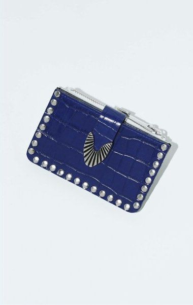 TOGA ARCHIVES LEATHER WALLET STUDS SMALL 皮革錢包, 預購- Carousell