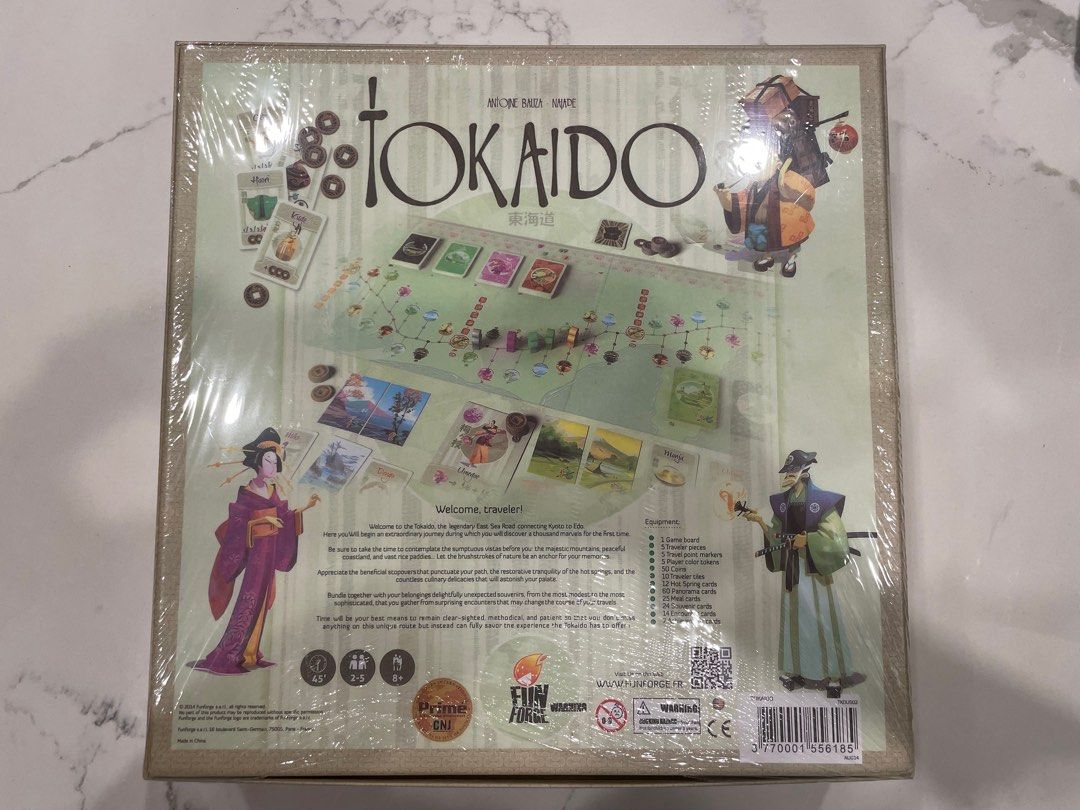 TOKAIDO Board Game, Hobbies & Toys, Toys & Games on Carousell