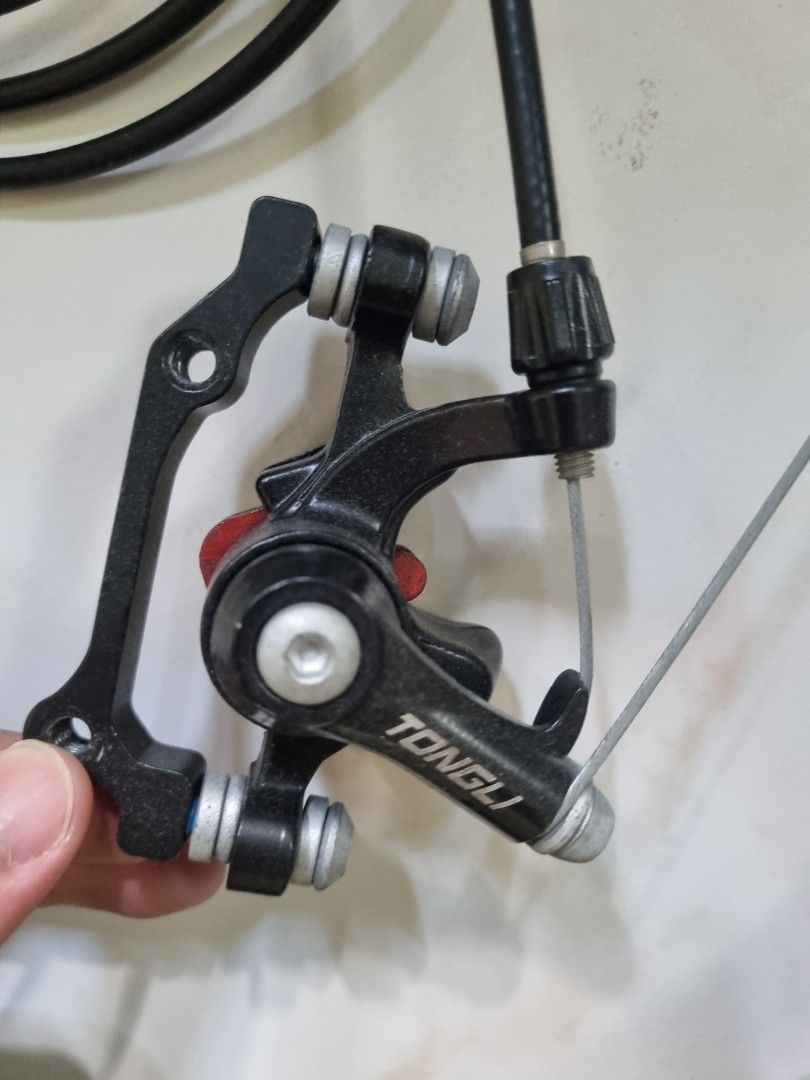 TongLi Bicycle MTB Foldable bike disc brake set Sports Equipment Bicycles Parts Parts Accessories on Carousell