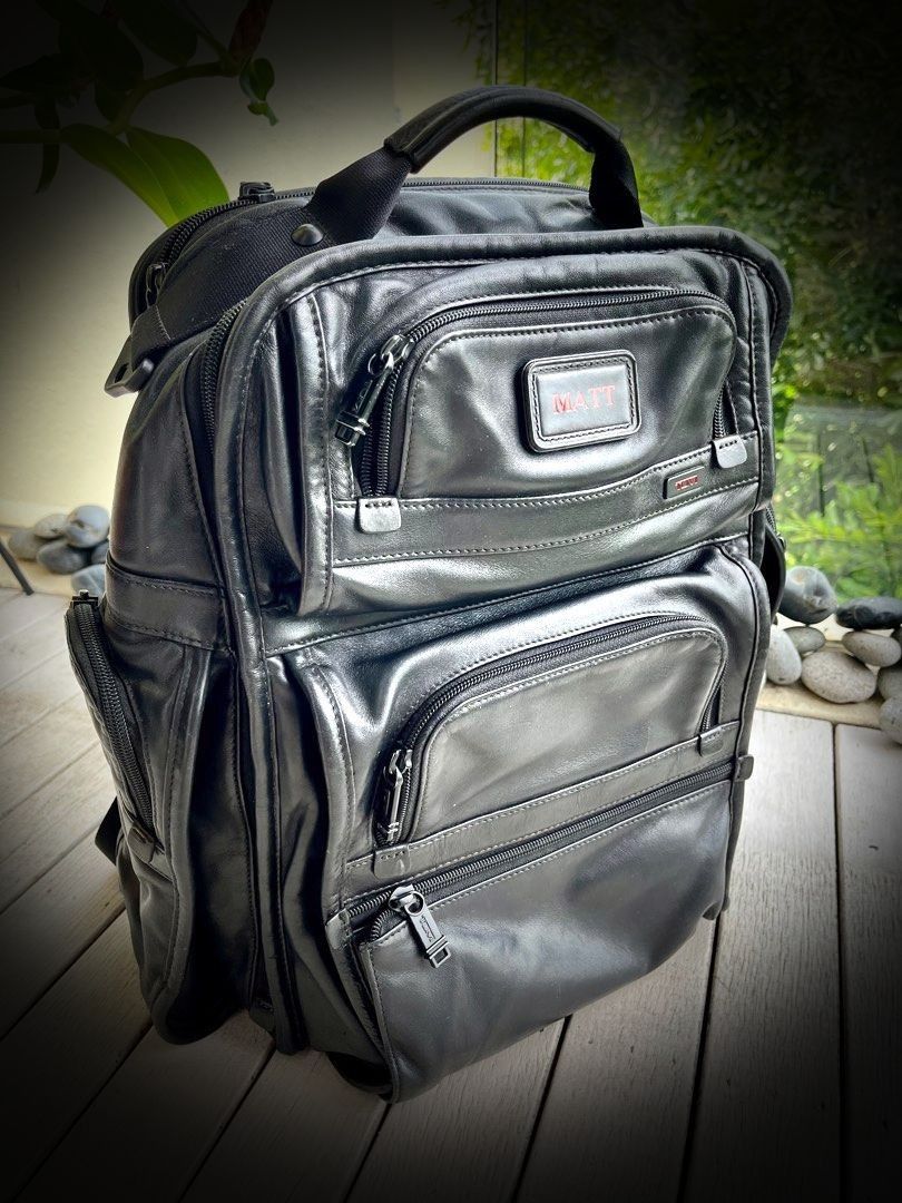 Tumi t pass leather clearance