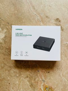 Ugreen 2-In 2-Out HDMI Switch Splitter