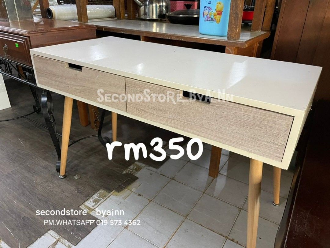 Used Console Table, Furniture & Home Living, Furniture, Tables & Sets