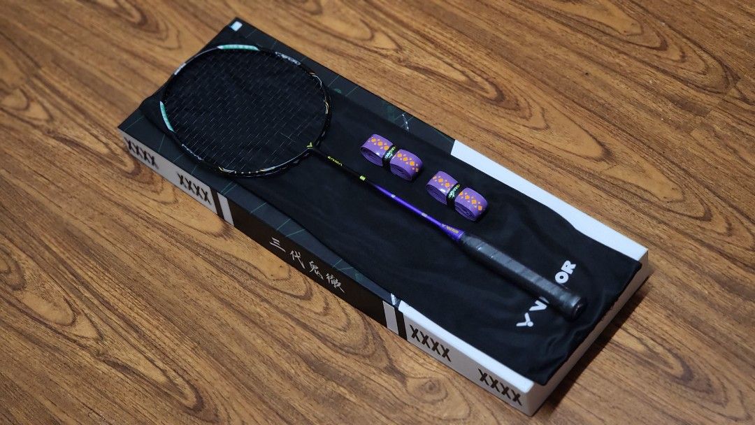 Victor X One Piece Badminton Racket Zoro Enma Sword, Sports Equipment