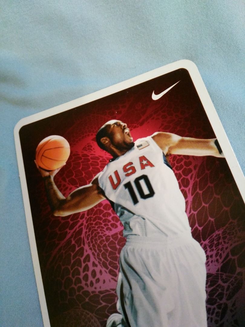 Kobe Bryant Signed Team USA Authentic Nike Olympics Jersey Panini