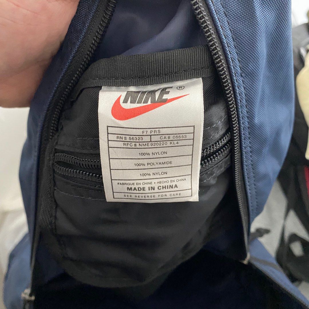Vintage Nike Big Swoosh Backpack Bag, Men's Fashion, Bags, Backpacks on