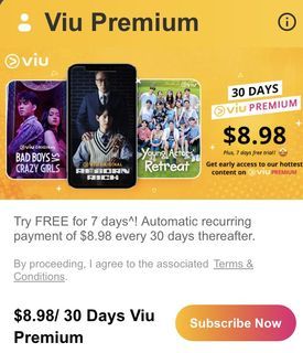 Viu Premium Subscription