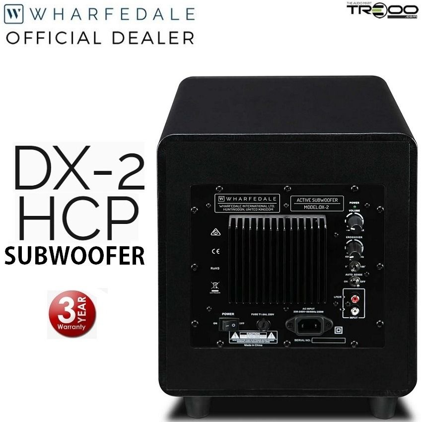 Wharfedale DX2 HCP 5.1 Passive Surround and Centre Speaker With 8inch