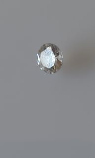 White 3 carat diamond