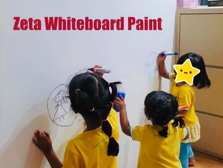 Whiteboard Paint, transform your wall into a writable surface today