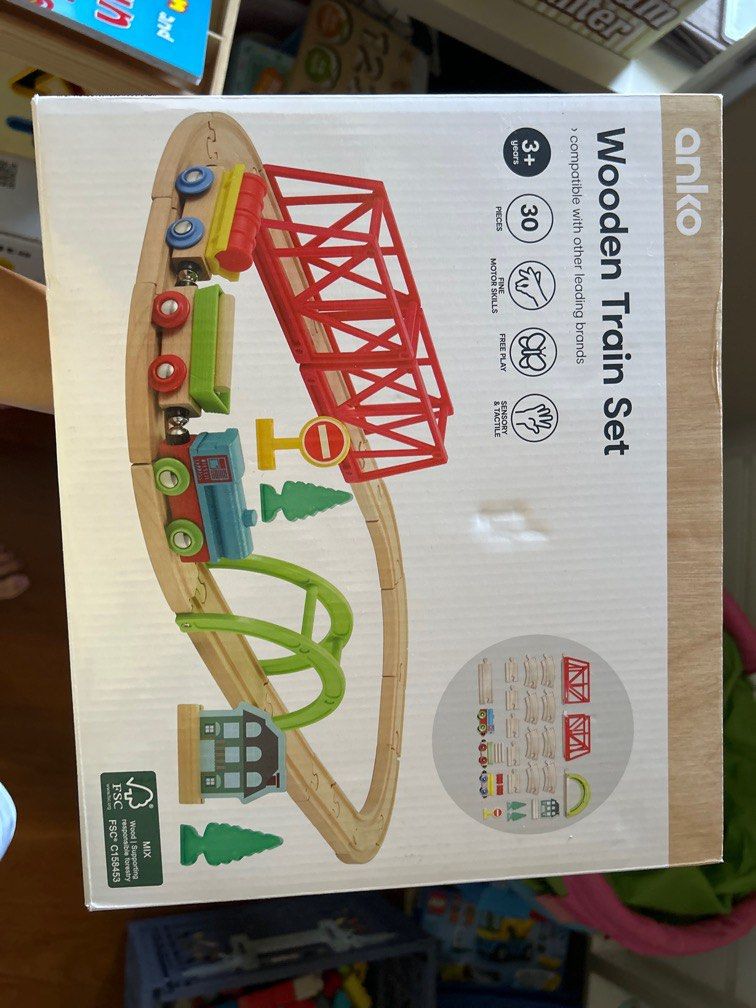 Kmart 70 piece train set clearance