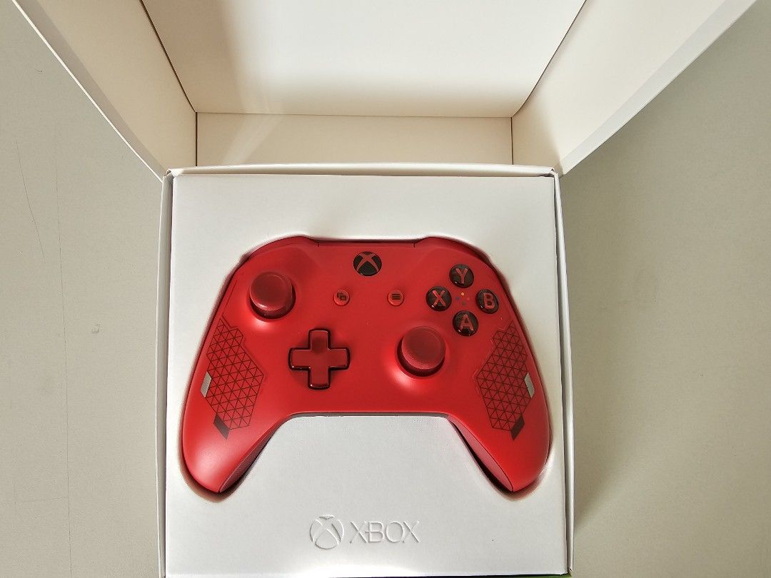 Xbox one sport red online special edition wireless controller
