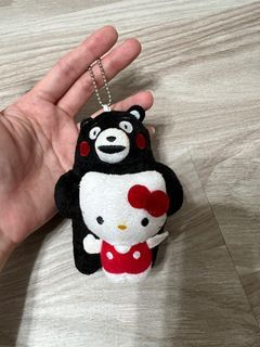 ♥️日本帶回熊本熊xKitty限量版娃娃吊飾