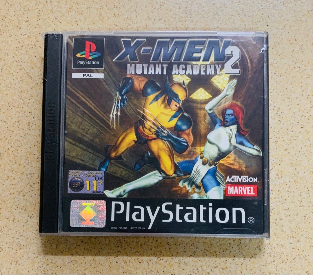 XMen Mutant Academy 2 Playstation one (ps1), Video Gaming, Video Games
