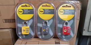 YALE LUGGAGE COMBINATION PADLOCK MODEL. YP1/28/121/1 ( 28mm) SOLD PER PC.