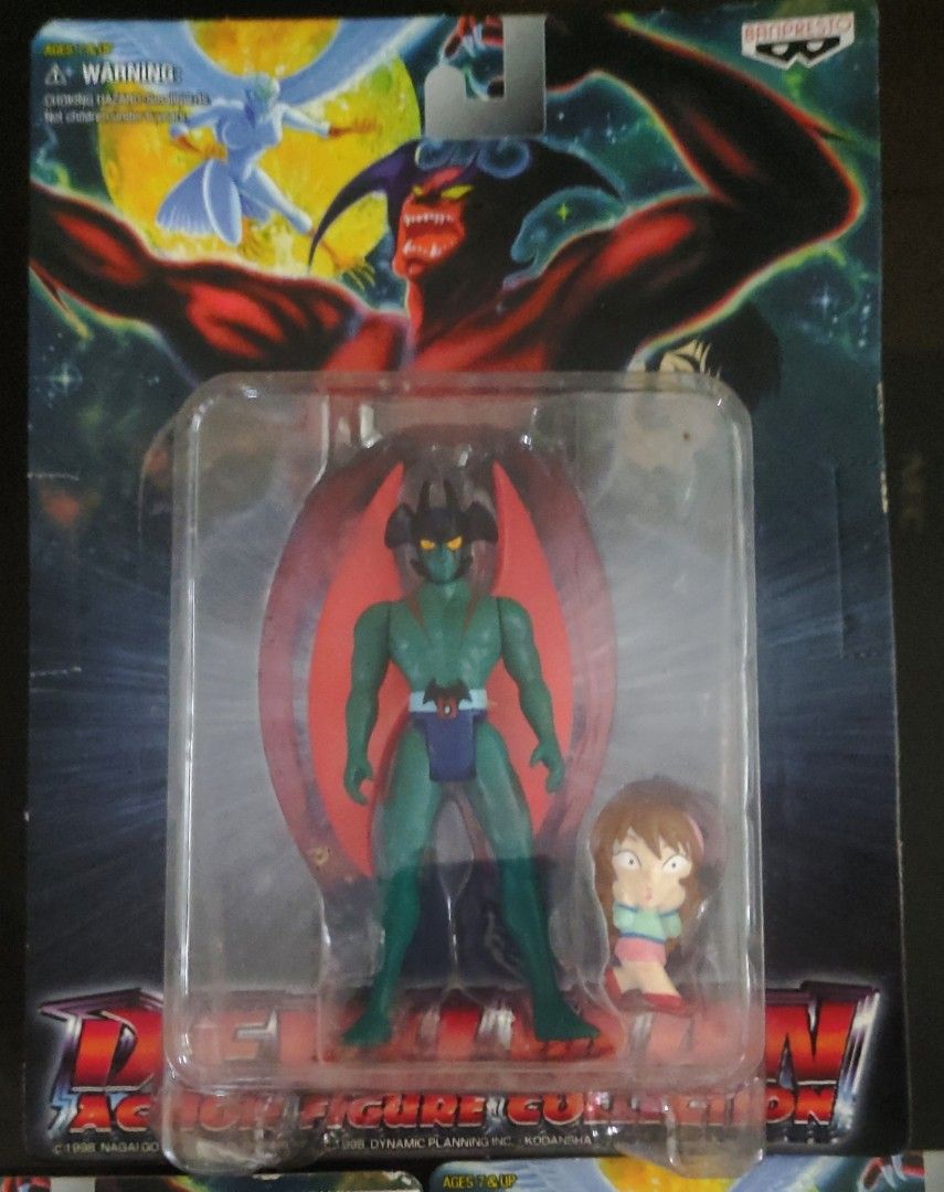 1998 Devilman Action Figure Collection set of 3 (Category: Figurines & Statues) located in Paranaque City. Submitted by Turtle0023 (Listing ID 1234692348, Image 2). Description: set of 3 brand new carded.