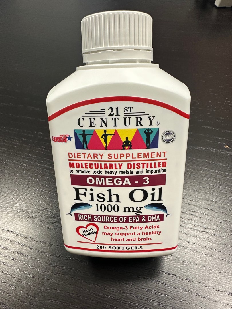 21st century omega 3 fish oil clearance