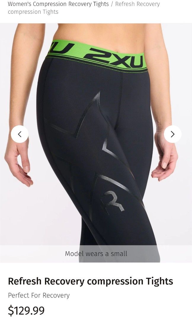 2XU REFRESH RECOVERY COMPRESSION TIGHTS, Women's Fashion, Activewear on  Carousell