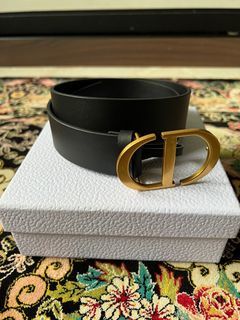 Dior Belt 30 Montaigne in Black