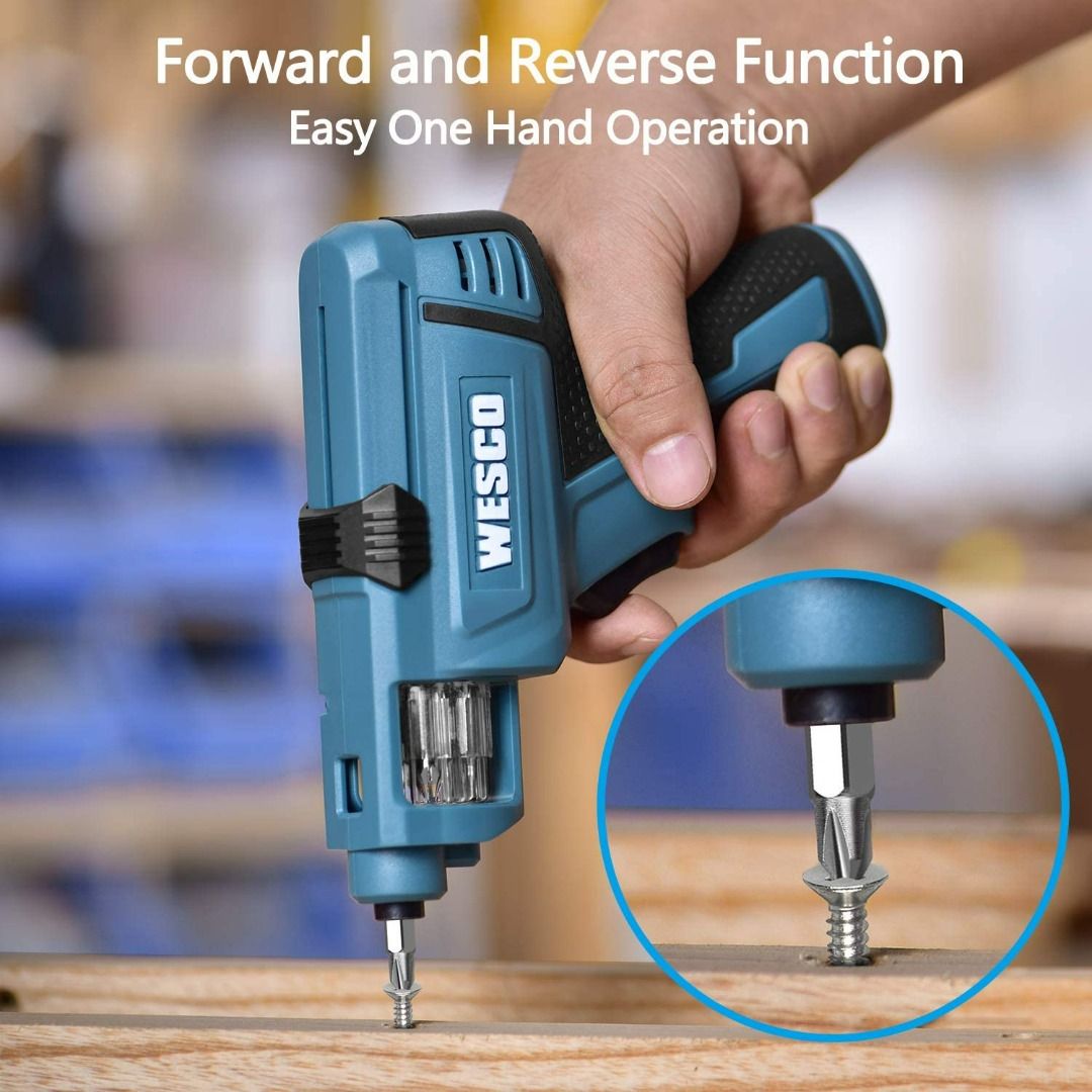 3634A Wesco 3.6 Volt Lithium Electric Rechargeable Cordless Mini