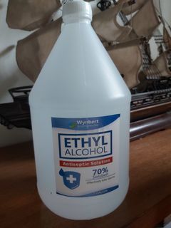 70% Alcohol, ethyl or isopropyl  1 gallon