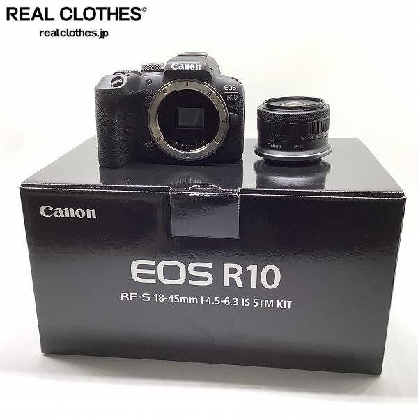 未使用] Canon/佳能EOS R10 微單單鏡頭相機/鏡頭RF-S 18-45mm F4.5-6.3