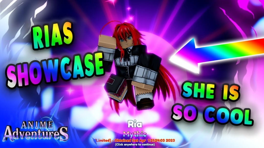 Anime Adventures Roblox limited units and skins (see discription), Video  Gaming, Gaming Accessories, In-Game Products on Carousell