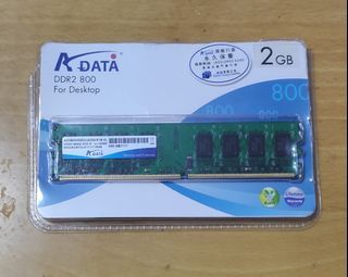 A DATA DDR2 800  2GB 桌上電腦記憶體