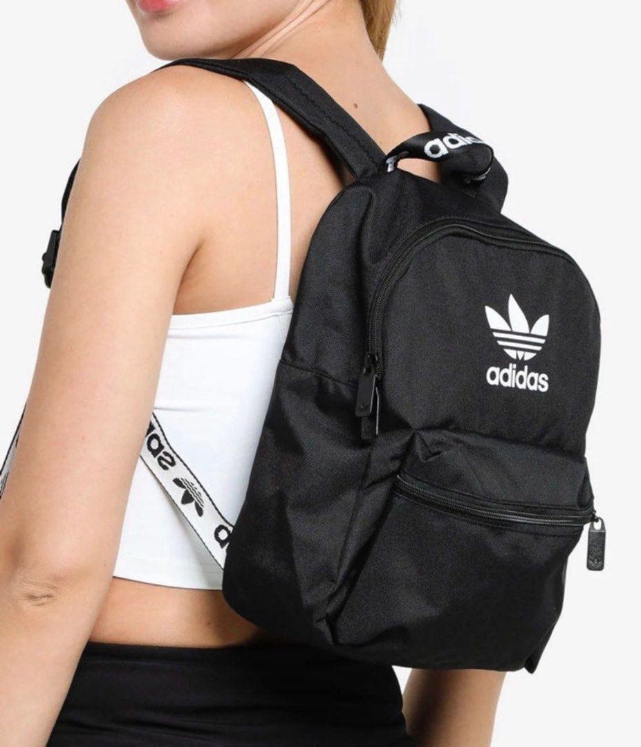 Black adidas store back pack
